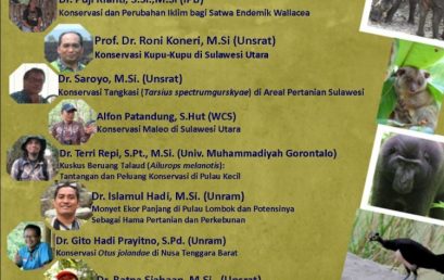 WEBINAR NASIONAL: Biologi Konservasi Kawasan Wallacea