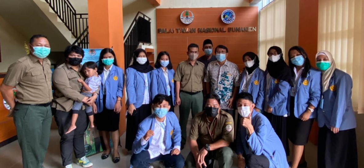 Balai Taman Nasional Bunaken Menyelenggarakan Seminar Hasil-hasil Penelitian Mahasiswa Program Kampus Merdeka Prodi Biologi FMIPA Unsrat