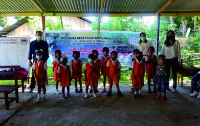 FMIPA Unsrat Gelar PKM tentang Edukasi dan Pengenalan Ekosistem Mangrove bagi Siswa TK GMIM Waleta Pineleng 2 Indah