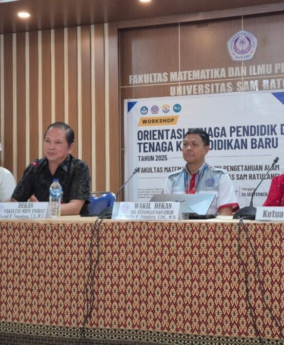 FMIPA UNSRAT MENGGELAR WORKSHOP ORIENTASI TENAGA PENDIDIK DAN TENAGA KEPENDIDIKAN BARU TAHUN 2025